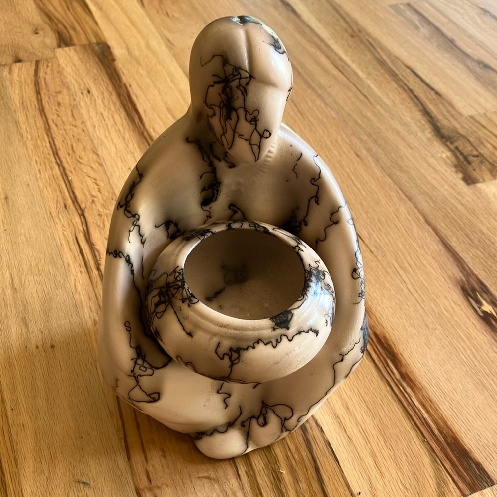 Navajo Horse Hair Pottery - Keeper of the Flame